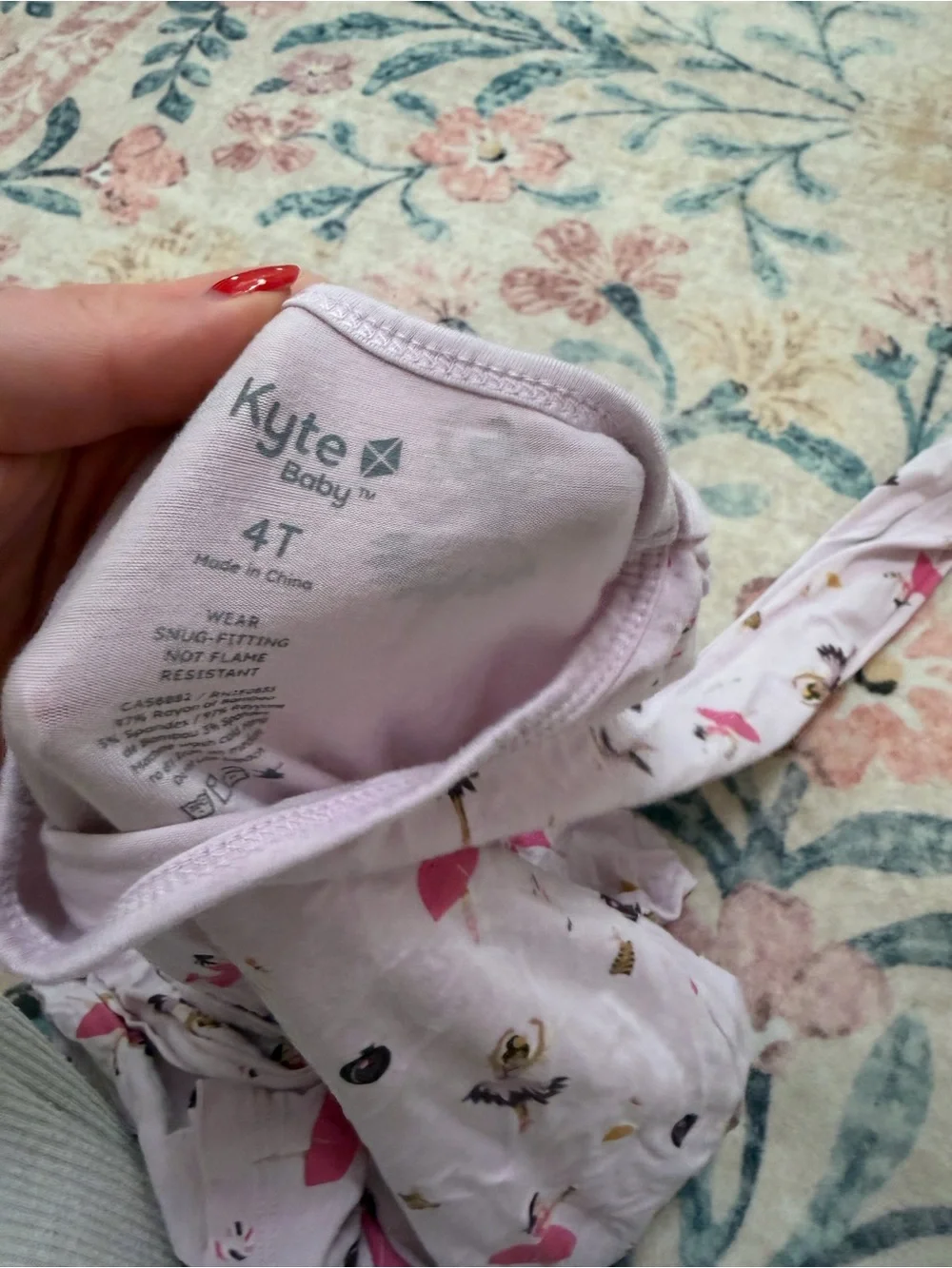 Kyte baby long sleeve pajama
